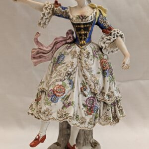 Dama in ceramica